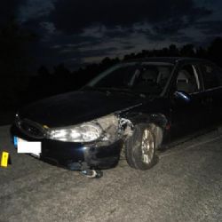 Na dálnici D1 na Vysočině havarovala řidička pod vlivem alkoholu