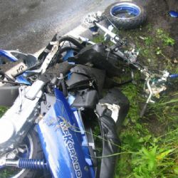 Na Jihlavsku zemřel po nehodě motocyklista
