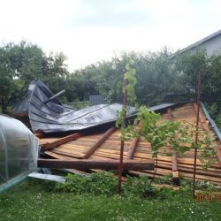 Následky bouřky na Vysočině likvidovali v úterý hasiči