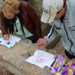 Následná péče Jihlava vystavila obrazy klientů arteterapie