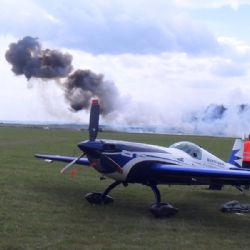 Nebe nad Chotěboří křižovala několik dní letadla