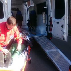 Nová sanitka slouží v pelhřimovské nemocnici