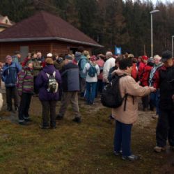 Novoroční sestup do údolí Doubravky