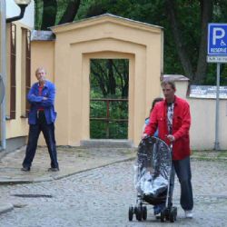 Nový průchod z centra do Heulosu, průhledy do podzemí
