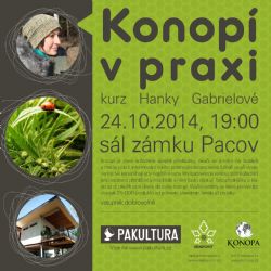 O konopí v praxi v Pacově