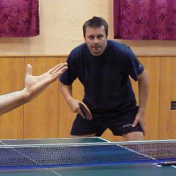 Oslavice se loučila se starým rokem stolním tenisem