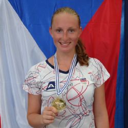 Pelhřimovská taekwondistka Adriana Šimánková obhájila mistrovský titul v Izraeli