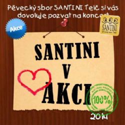 Pěvecký sbor Santini koncertuje v Telči