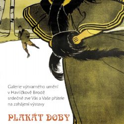 Plakát doby secese a art deca v brodské galerii