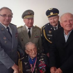 Plukovník Imrich Gablech oslavil sté narozeniny