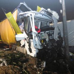 Po havárii Kasárenská křižovatka uzavřena celou noc