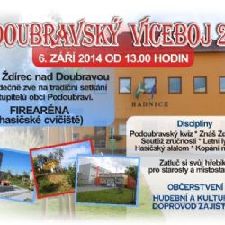 Podoubravský víceboj 2014 v sobotu