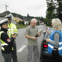 Policisté dělali prevenci, řidička přesto usedla za volant opilá