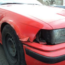 Policisté muži zabavili osobní auto, bylo ve špatném stavu