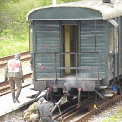 Přepadení vlaku o víkendu v Chotěboři