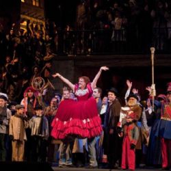 Přímý satelitní přenos opery Werther v Chotěboři