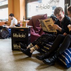 Projekci RINA sledoval z publika Karel Köcher