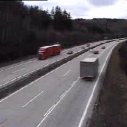 Provoz na dálnici D1 v neděli ráno na Vysočině s omezením