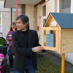 První knižní budka v Třebíči