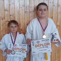 První letošní zlato a stříbro vybojovali třebíčští judisté v Jihlavě