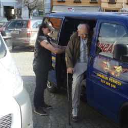 Radnice v Třebíči: Přepravní službu k nemocnici občané využívají