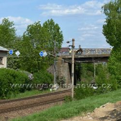 Rekonstrukce mostu přes železniční trať v Brodě