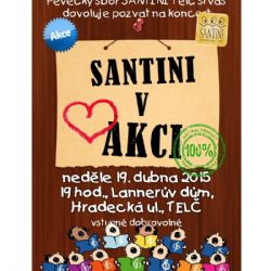Santini v akci v Telči