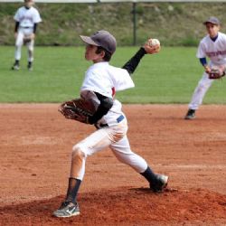 Šestice baseballistů Třebíče v Little League