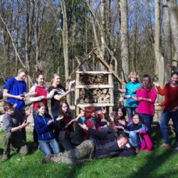 Skautský dobrý skutek na hradě Roštejn