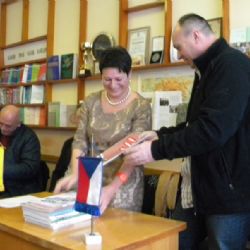 Společnost Centrum Vysočina podpořila výuku češtiny v Užhorodě