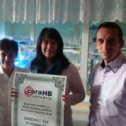 Společnost CoraHB znovu přispěla na přístroje pro děti