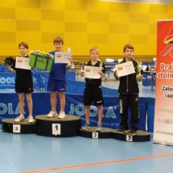 Stolní tenisté úspěšní na Velké ceně Prahy