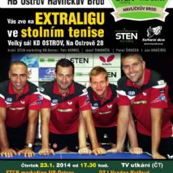 Stolní tenisté zvou opět na extraligu