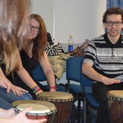 Studenti se v Jihlavě připojili k oslavám Světového dne sociální práce a Dne učitelů