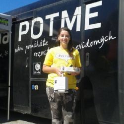 Studentky otevřou v Telči opět Letní kavárnu potmě