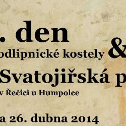 Svatojiřská pouť v Řečici a den pro podlipnické kostely