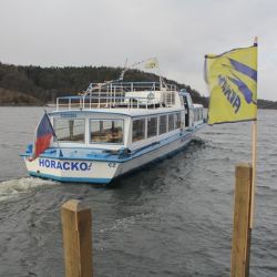 Svatomartinská podzimní plavba na Dalešické přehradě