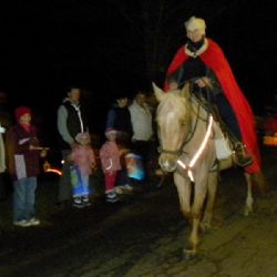 Svatomartinský průvod v Rozsochatci