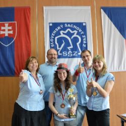 Světelské šachistky třetí v republice