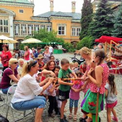 Světelský zámek o víkendu ožil obdobím renesance