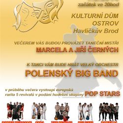 Světové kapely na Reprezentačním plese KD Ostrov