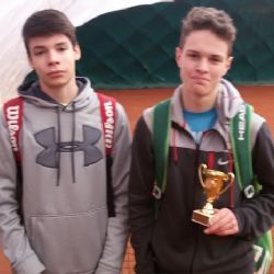 Tenisový Crespo Cup 2016 v Brodě vyhráli Semerák a Hermanová