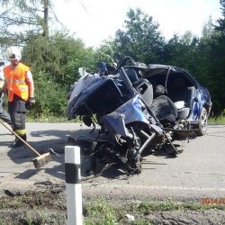 Tragická nehoda u Velké Bíteše