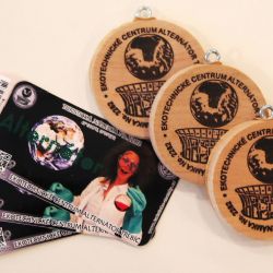 Třebíčský Alternátor má vlastní turistickou známku a nálepku