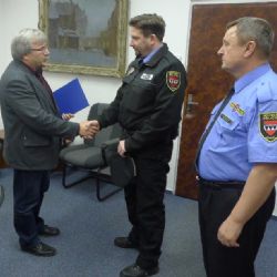 Třetí třebíčský strážník získal zlatou medailí