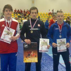 Tři medaile z republikového mistrovství ve volném stylu