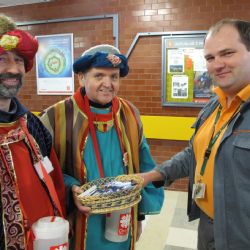 Tříkrálová koleda v elektrárně Dukovany