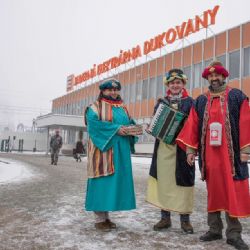 Tříkrálová koleda v elektrárně Dukovany