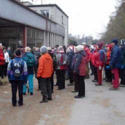 Už po sedmé oslavili turisté začátek roku na Čeřínku