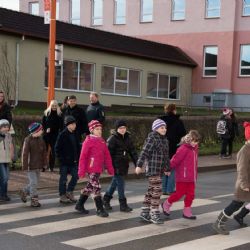 V Hrotovicích dosázeli další zeleň a rozsvítili tři nové přechody